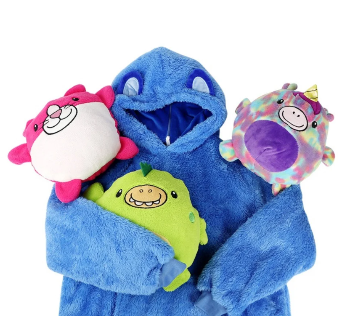 Детская толстовка-игрушка Huggle Pets Ultra Plus Hoodie -Синяя