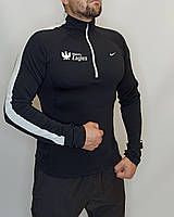 Кофта спортивная черная мужская Nike Running. Размер - L.