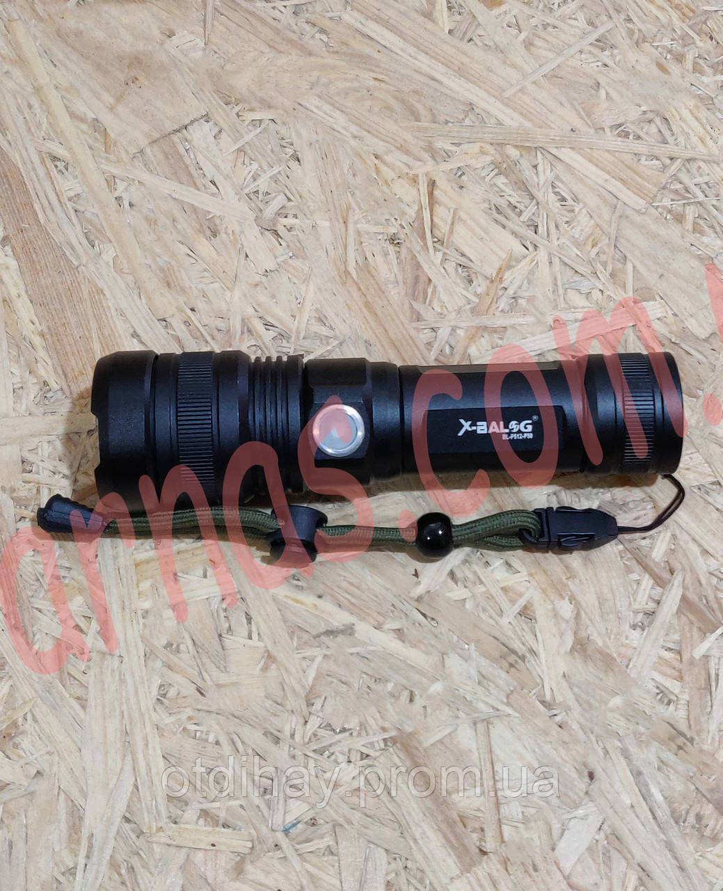 Ліхтарик акумуляторний світлодіодний Bailong BL-P512-P50, zoom, ак.18650