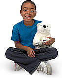 Меліса та Дог м'яка іграшка Білий Полярний ведмедик Melissa&Doug Glacier Polar Bear, фото 3