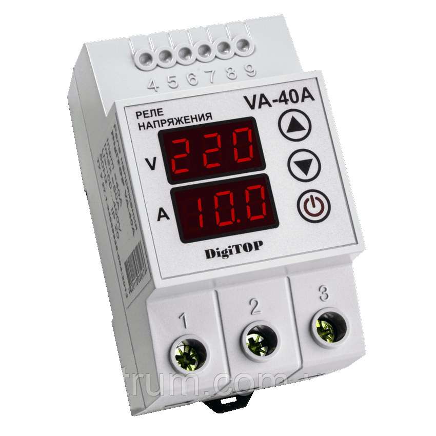 Реле напруги/струмин DigiTOP VA-40A