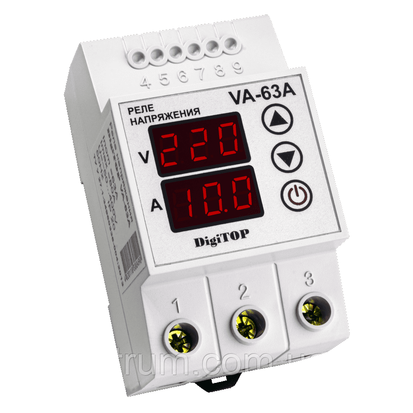 Реле напруги/струмин DigiTOP VA-63A