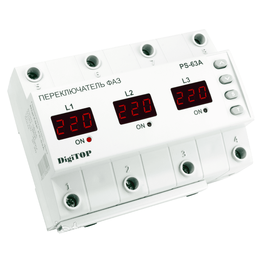Перемикач фаз DigiTOP PS-63A