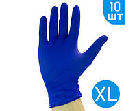 Перчатки латексные одноразовые плотные 10 шт, XL