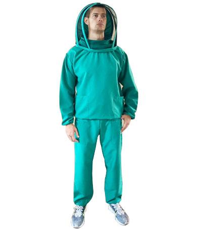 Костюм пасічника габардин з маскою «євро» р. 46-48/ р. 50-52/ р. 54-56/ р. 58-60/ р. 62-66, фото 1