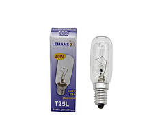 "Лампа Lemanso (40W, T25L, E14, 230V) для кухонної витяжки"