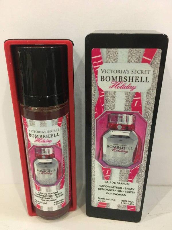 Мініпарфуми 40 мл Bombshell Holiday Eau de Parfum by Victoria's Secret тестер жіночий, Бомбшель Холідей