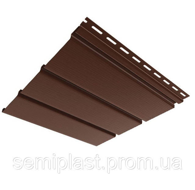 Софіт Коричневий без перфорації 300х3000 мм (S - 0,9 м2) RAL 8017 Rainway