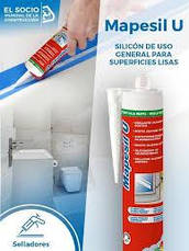 Універсальний силіконовий герметик Mapesil U White (Mapesil U Transparent/280 Mapei, фото 2