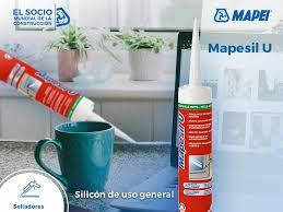 Універсальний силіконовий герметик Mapesil U White (Mapesil U Transparent/280 Mapei, фото 3