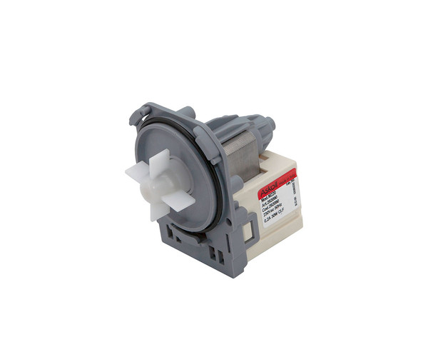 "Насос (котушка) для пральної машини Ariston (Askoll M220 292090, 30W), 3 клямки, клемник під фішку знизу"