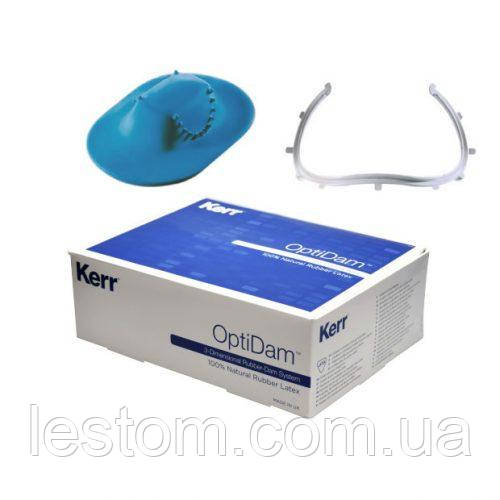 OptiDam Posterior 10 коффердів + рамка Kerr