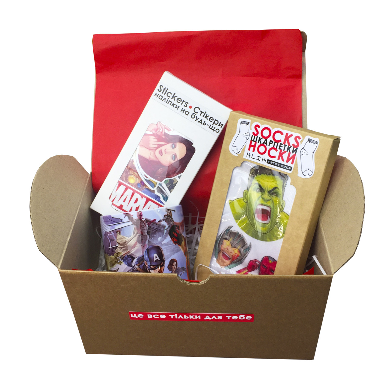 Подарунковий набір Kombo Box "Marvel"