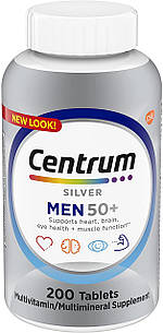 Centrum Silver Men 50+ Вітаміни для чоловіків 50+, 200 табл GlaxoSmithKline