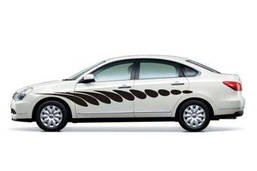 Наклейка на автомобіль «Візерунок №6» з оракалу