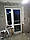 Пластикові балконні двері Гостомель, фото 6