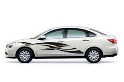 Наклейка на автомобіль «Візерунок №1» з оракалу