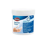 Одноразовые салфетки TRIXIE на палец для чистки зубов (50шт.)