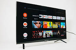 Телевізор Grunhelm GT9HDFL32-GA2 SMART HD frameless, Android TV+Voice Control 32 дюйма (81.3 см)