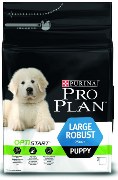 Корм Purina Pro Plan (Пурину Про План) Puppy Large Robust для цуценят великих порід (курка), 12 кг