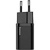 Мережевий зарядний пристрій BASEUS Super Si Quick Charger IC 30W Black (CCSUP-J01), фото 2