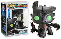 Фигурка Funko Pop Фанко Поп How to Train Your Dragon Toothless Как приручить дракона Беззубик 10см 686