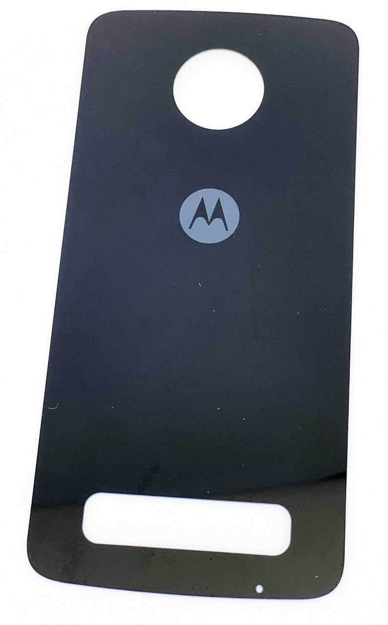 Задня кришка для Motorola XT1635-02 Moto Z Play, чорна, фото 1