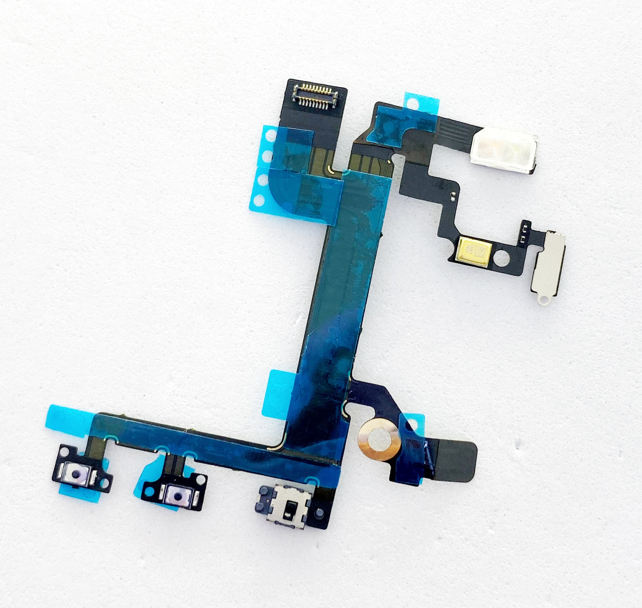 Шлейф для iPhone SE, з кнопкою включення, з кнопками регулювання гучності, з спалахом, з мікрофоном, фото 1