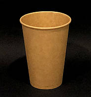 Стакан одноразовий з крафта 340 мл (50шт)