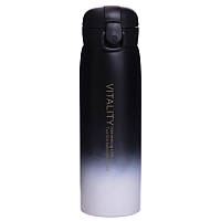 Бутылка-термос 2в1 сталь SP-Planeta FI-2832 (500мл) черный