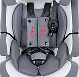 Автокрісло Джой Joy FX Isofix, світло-сірий 9559, фото 5