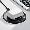 Бездротове зарядний пристрій для телефону BASEUS Simple Magnetic Wireless Charger Transparent (WXJK-E02), фото 7