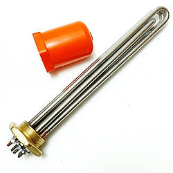 Блок ЕН 7,5 кВт із різзю1 1/4" дюйма (зовнішня різь 42 мм) 220 В для котла опалення (Туреччина)