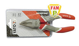 Плоскогубці комбіновані 160 мм Yato, YT-2006