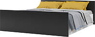 Модульная система для спальни «Соня» Мир Мебели РКММ Кровать 2сп (1,6м), антрацит/аляска