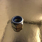 Гайка М24 самоконтряща з нейлоновим кільцем клас міцності 10.0 DIN 985, фото 2