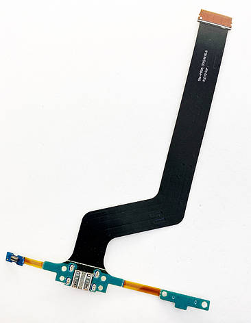 Шлейф для Samsung P600 Galaxy Note 10.1, P601, P605, T520, з роз'ємом зарядки, з мікрофоном, фото 1