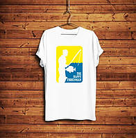 Чоловіча футболка "the happy fisherman" Push IT