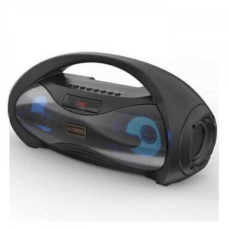 Портативний стерео бумбокс Kimiso KM-S2 (Bluetooth, USB, micro SD, FM, AUX, Mic), фото 2