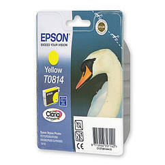 Картридж Epson T0814 C13T11144A10 Y 1410 R270 R290 R295 R390 RX590 RX610 RX615 RX690 TX650 TX659 TX700 TX700W