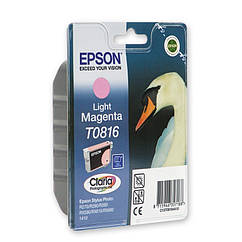 Картридж Epson T0816 C13T11164A10 Bk 1410 R270 R290 R295 R390 RX590 RX610 RX615 RX690 TX650 TX659 TX700 TX700W