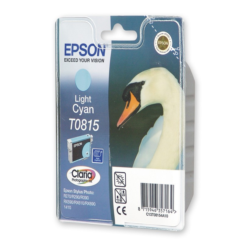 Картридж Epson T0815 C13T11154A10 C 1410 R270 R290 R295 R390 RX590 RX610 RX615 RX690 TX650 TX659 TX700 TX700W, фото 1