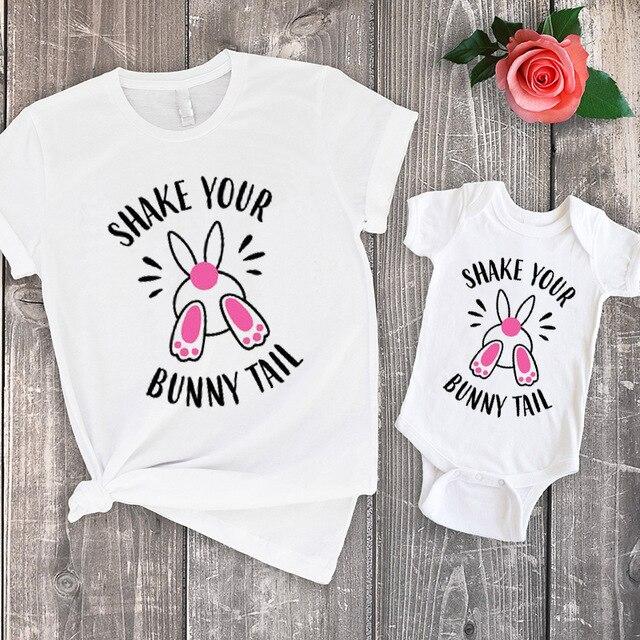 Парні футболки Family Look "Shake your Bunny tail" Push IT