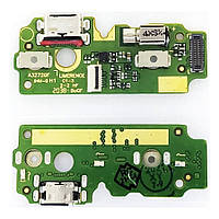 Шлейф Huawei MediaPad M5 Lite 10 LTE Wi-Fi BAH2-L09 W09 W19 с разъемом зарядки и виброзвонком - нижняя плата