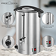 Автомат для приготування гарячих напоїв ProfiCook нержавіюча сталь / чорний PC-HGA 1111, фото 6
