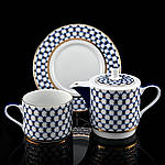 Набір для чаю Соло. "Кобальтова сітка"