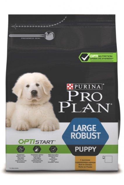 Корм Purina Pro Plan (Пурина Про План) Puppy Large Robust для цуценят великих порід (курка), 3 кг