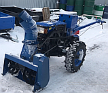 Снігоприбирач для мотоблока Neva-680 (повітряне охл.) СП2, фото 3
