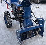 Снігоприбирач для мотоблока Neva-680 (повітряне охл.) СП2, фото 2