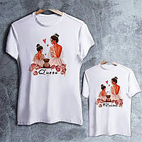 Парні футболки з принтом "Королева та Принцеса" Push IT